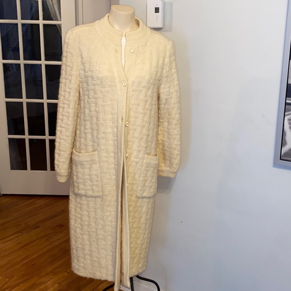 I. B Diffusion Mohair button up Cardigan  size M